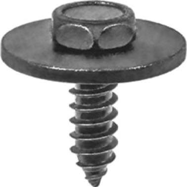 BMW HEX HEAD SEMS TAPPING SCREW    (50 per box)
