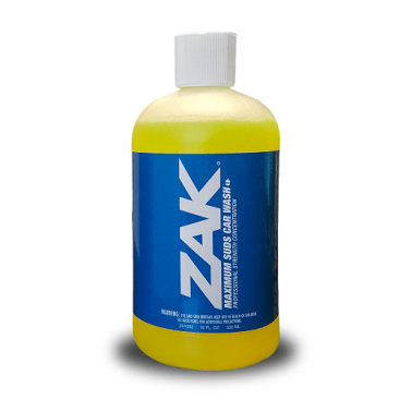 Maximum Suds Car Wash Soap - ZAK Products (24 - 18 oz bottles)
