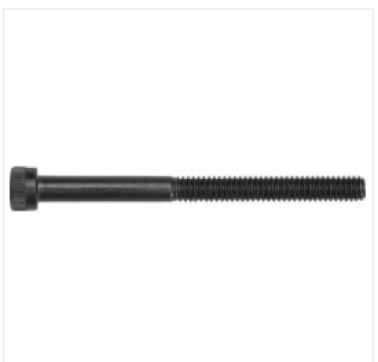 Socket Head Cap Screw, Alloy Steel, Premium Black Oxide Finish, Coarse Thread, 9/64" Hex Key, #8-32 x 2" (Pack of 25)