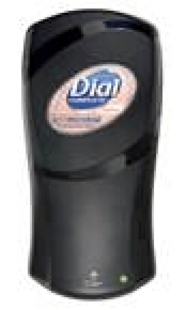 Dial® FIT® Universal Touch-Free Dispenser 1 LT Black 3ea/case