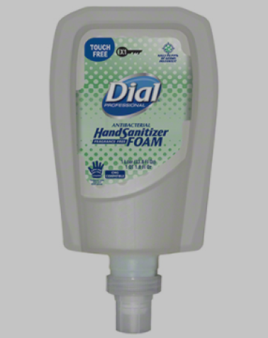 Dial® FIT® Touch-Free Antibacterial Hand Sanitizer Foam 1 LT 3ea/case