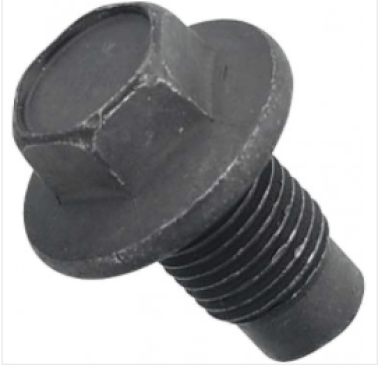 Drain Plug with Rubber Face for Various Chrysler Vehicles, 1/2-20 Thread, 5/8" Hex, 13/16" Length Under Head (Pack of 2)