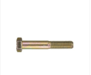 Hex Cap Screw, Grade 8, Alloy Steel, Yellow Zinc Finish, Coarse Thread, 13/64" Head Height, 1/2" Across Flats, 5/16-18 x 2-3/4" (Pack of 50)