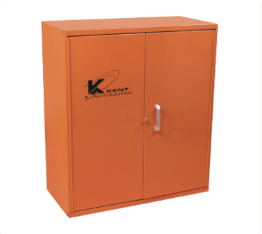 2 Door Storage Cabinet, 30" H x 26-9/16" W x 11-7/8" D (Pack of 1)