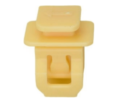 Front Bumper Retainer, 10x12mm Top Head Dia., 12x16mm Bottom Head Dia., 11x11mm Stem Size, 21mm Length, Fits 8x14mm Slot, Nylon (Pack of 25)
