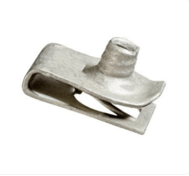 Metric Extruded U-Nut for GM, Zinc Organic, M4.2-1.41 Screw Size, 2-3mm Panel Range (Pack of 25)