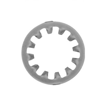 Lock Washer Shakeproof Zinc Finish Steel #12    (100 per pack)