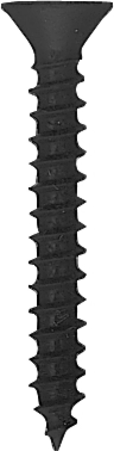 Sheet Metal Screw Phillips Flat Head Black Finish Steel #8 x 1    (100 per pack)