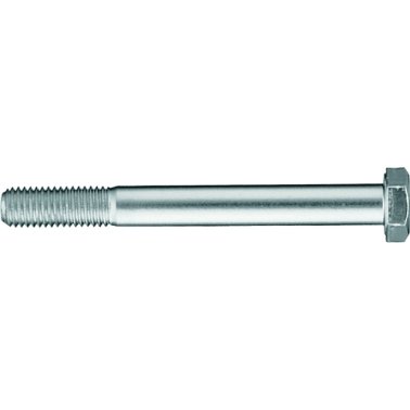 Hex Cap Screw Class 8.8 DIN 933 Steel Zinc Finish M5-0.8 x 30 mm    (50 per pack)