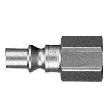 Heavy-Duty Quick Disconnect Plug 1/4 ARO 210 Female NPTF 1/4-18     (2 per pack)