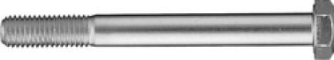 Hex Cap Screw Class 8.8 DIN 931 Steel Zinc Finish M8-1.25 x 75 mm    (25 per pack)