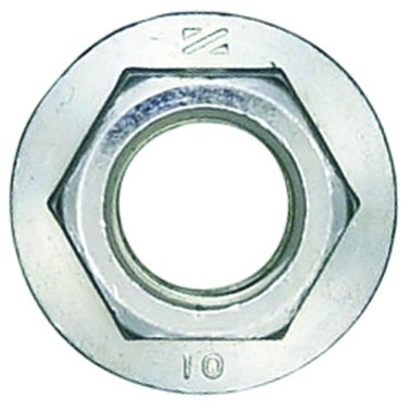 Hex Nut Serrated Flange Property Class 10 JIS Alloy Steel M10-1.25 (50 per pack)