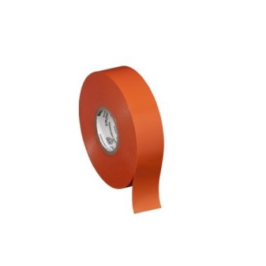 Orange Vinyl Electrical Tape 3/4 Width 66' Length 225% Elongation Temperature Rating ( 32 to 220°F)    (Sold Individually)