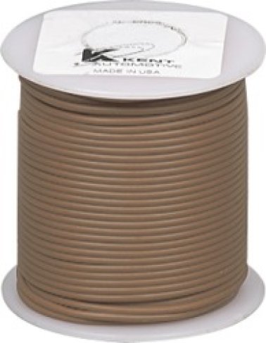 20 Ga-Brn Cross Link Prim Wire Rl  (Sold Individually)