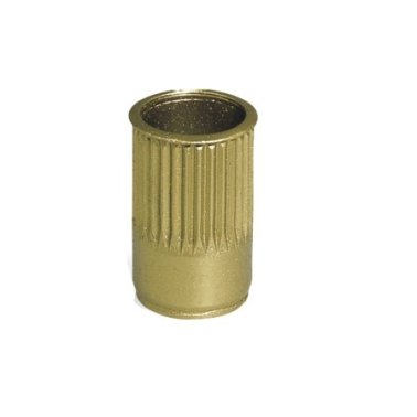 Diamond Grip II Threaded Insert Yellow Zinc Finish M6-1.0 (25 per pack)