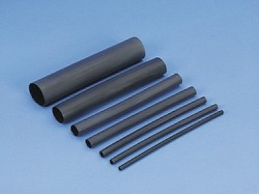 Heat Shrink 20-14 AWG Black .187 I.D. Before Shrinkage .060 I.D. After Shrinkage Shrink Ratio-2.5 to 1 (10 per pack)
