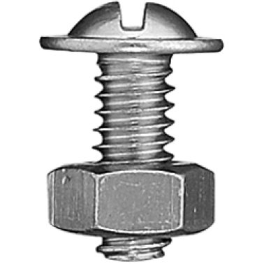 License Plate Nut and Screw Kit (25 per pack)