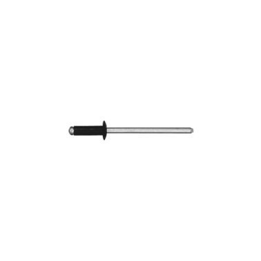 Aluminum Black Rivet    (25 per pack)