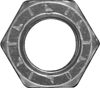 Hex Nut Thick Grade 9 Zinc Finish Alloy Steel 5/16-18    (100 per pack)