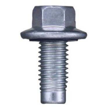Drain Plug with Rubber Face - M12-1.75 Thread Size 15mm Hex Size 25mm Length Under Head     (2 per pack)