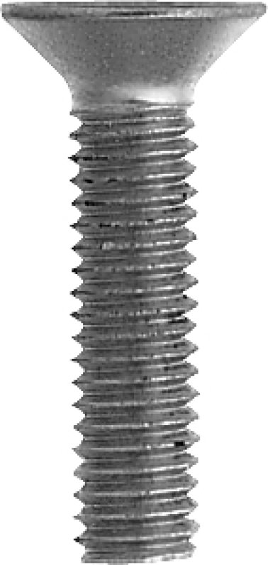 Machine Screw Phillips Flat Head Zinc Finish Steel M6 x 10mm    (100 per pack)