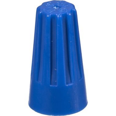 Standard Temp 221 F Max Wire Connectors-22-14 AWG 300/1000 Volts Blue (100 per pack)