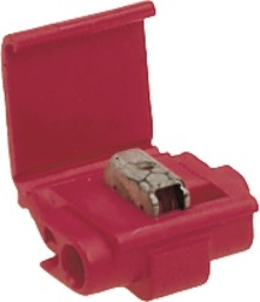 Scotchlok Instant Connector-22-18 AWG Tap Splices Red    (50 per pack)