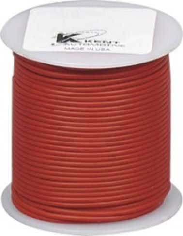 Cross Linked Primary Wire-12 AWG Red 100' Length    (Sold Individually)