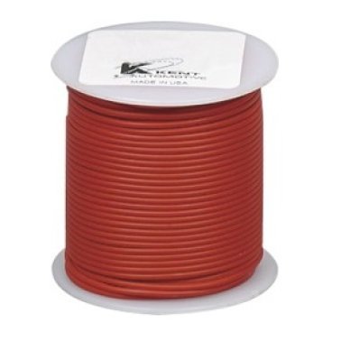 Cross Linked Primary Wire-14 AWG Red 100' Length    (Sold Individually)