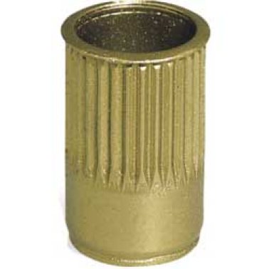 Diamond Grip II Threaded Insert Yellow Zinc Finish M4-0.7    (25 per pack)