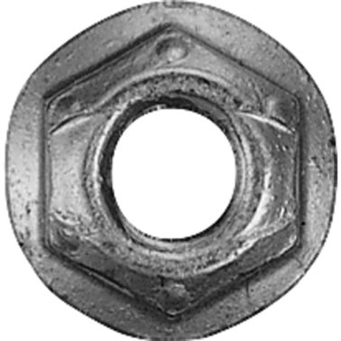 Flange Lock Nut Grade 8 Zinc Finish Alloy Steel 1/4-20    (100 per pack)