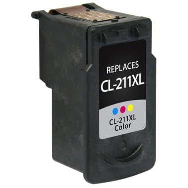 Canon Remanufactured CL-211XL Tri-Color Compatible Inkjet Cartridge