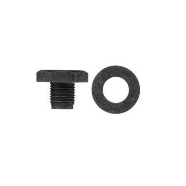 Drain Plug with Fiber Gasket - 1/2-20 Thread Size 7/8 Hex Size Chrysler Ford AMC (10 per pack)