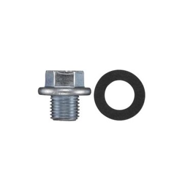 Metric Drain Plug with Fiber Gasket - M14-1.50 Thread Size 13mm Hex Size Chrysler Ford Mazda (10 per pack)