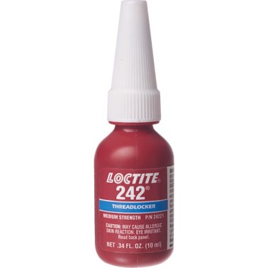 242 Removable Threadlocker 10 ml bottle (Sold Individually)