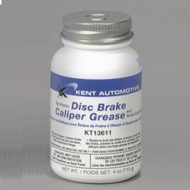 Synthetic Disc Brake Caliper Grease and Noise Suppressor Brush Top Can (Sold Individually)