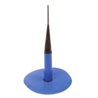 Wrapped stem combination tire patch and plug 3/8 stem diameter x 2-1/8 patch diameter. (24 per pack)