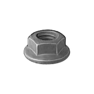 Metric Hex Flange Nut (50 per pack)