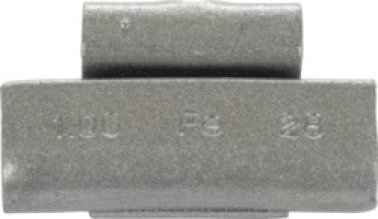 MCST Series Polymer-Coated Steel Clip-on Wheel Weight - 1/4 oz. (25 per pack)