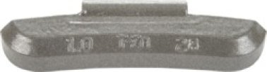 TZ Series Polymer-Coated Zinc Clip-on Wheel Weight - 1-1/2 oz. (25 per pack)