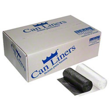 60 Gallon Clear HD Can Liners 200ct