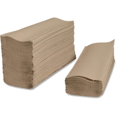 Paper Towels - Multi-Fold Brown - 334 Sheets/12 Packs