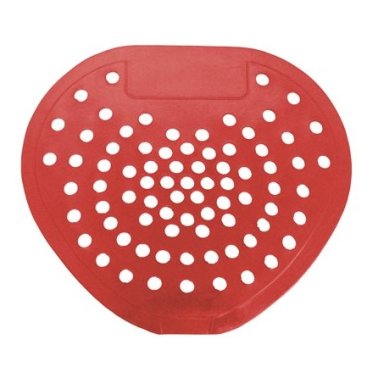 MB-Red Urinal Screen (12 per Box) Cherry Scent