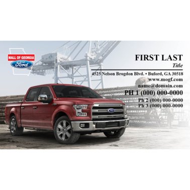 Mall of Georgia Ford Business Cards - F150