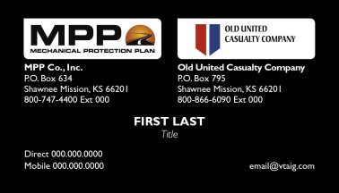 MPP Business Card Version 4