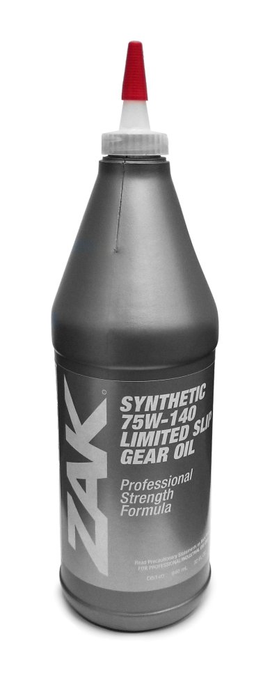 Synthetic 75W - 140 LS Gear Oil - ZAK Products