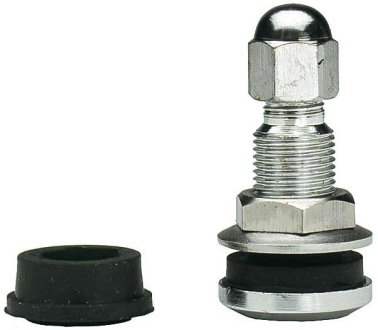 Chrome Low Profile Valve