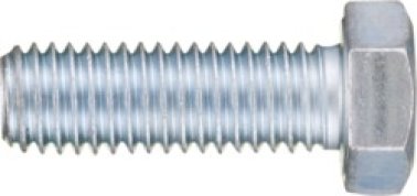 FalconGrip® - Hex Cap Screw Grade 5 Steel Zinc Finish 1/2-13 x 1-1/2 (100 per pack)