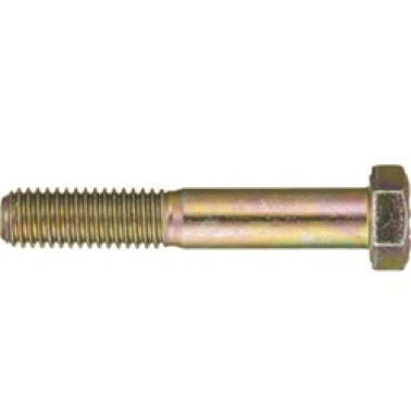 Hex Cap Screw Grade 8 Alloy Steel Yellow Zinc Finish 5/16-24 x 3/4    (100 per pack)