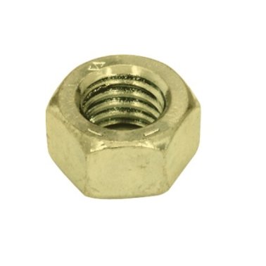 Hex Nut Grade 8 Yellow Zinc Finish Steel 5/8-18    (25 per pack)